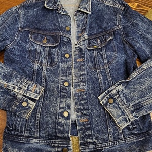 Lee SZ S Mens Vintage Denim Jacket