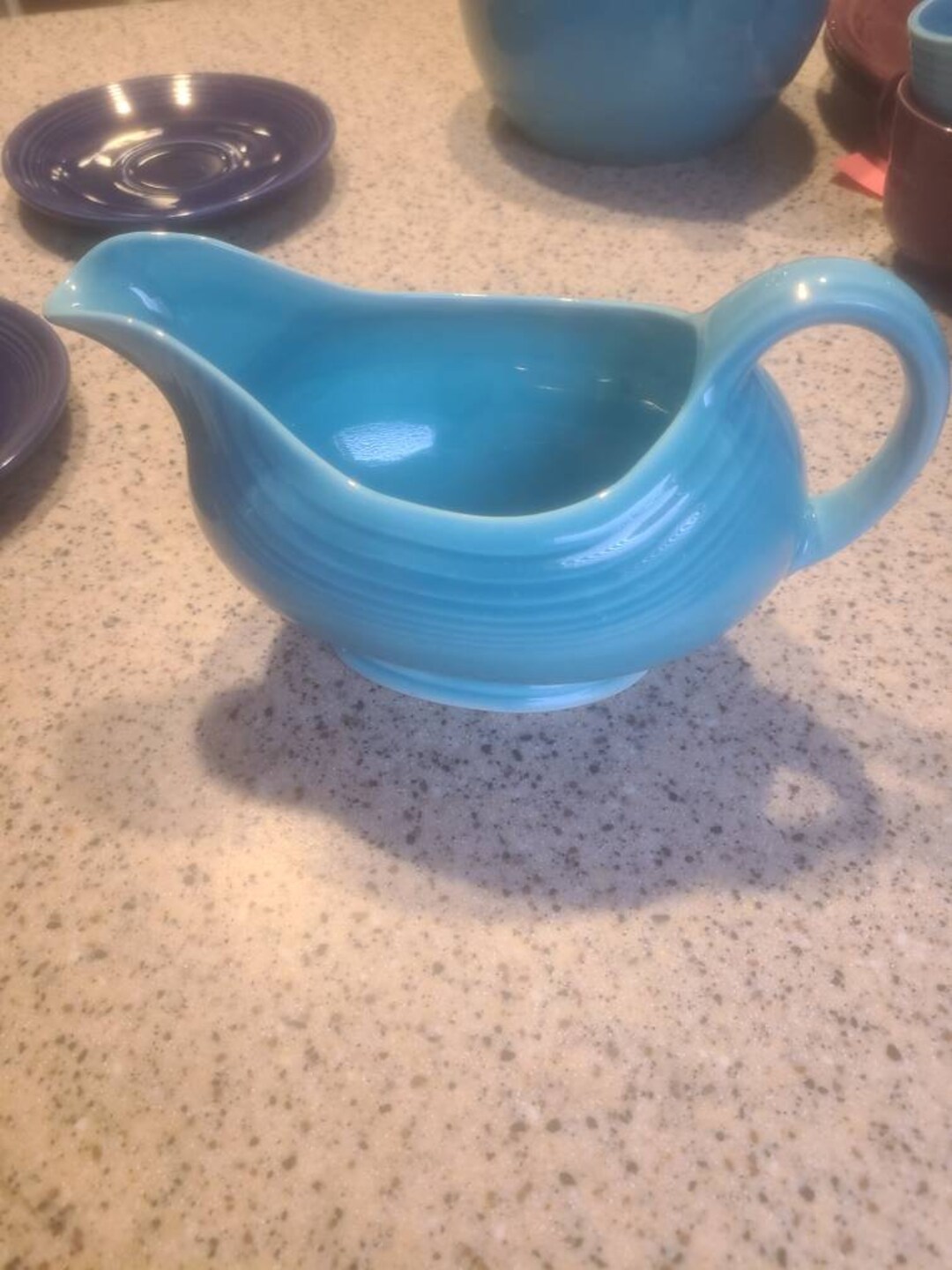 Fiestaware 1930s Gravy Boat Etsy