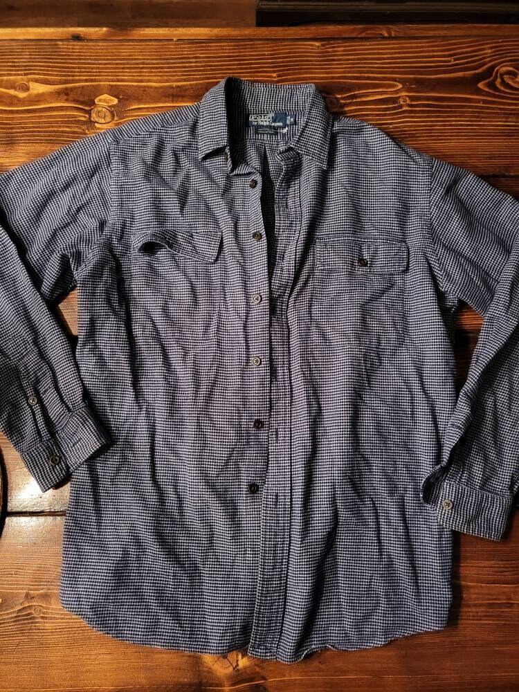 Ralph Lauren Polo Whitfield SZ M Shirt Vtg - Etsy