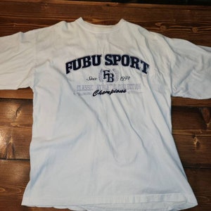 1992 FUBU Vintage SZ XL Tshirt Mens