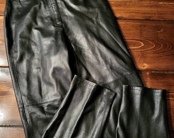 Doncaster Vintage SZ 12P Leather Pants