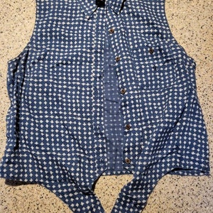 Ralph Lauren Vintage Linen Top SZ M
