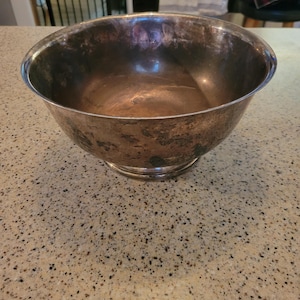 Gorham Silver Plated Footed Antique Fruit Bowl