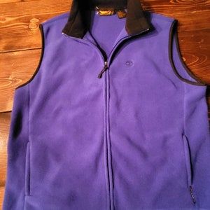 Timberland vintage SZ 2XL Polartec Fleece Vest Mens