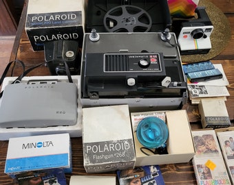 Lote de cámaras antiguas