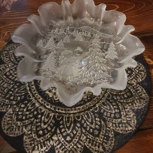 Mikasa Footed Bon Bon Holiday Classic Bowl