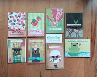 Single "Punny" Folded Notecards with Envelopes