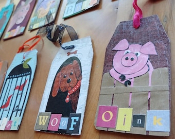 Bookmarks | Gift Tags | Collage Art