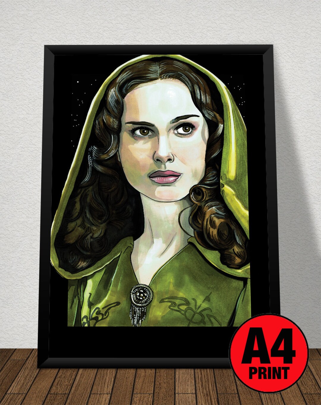 NEW Signed A4 Print 'padme Amidala' Star Wars Prequels - Etsy