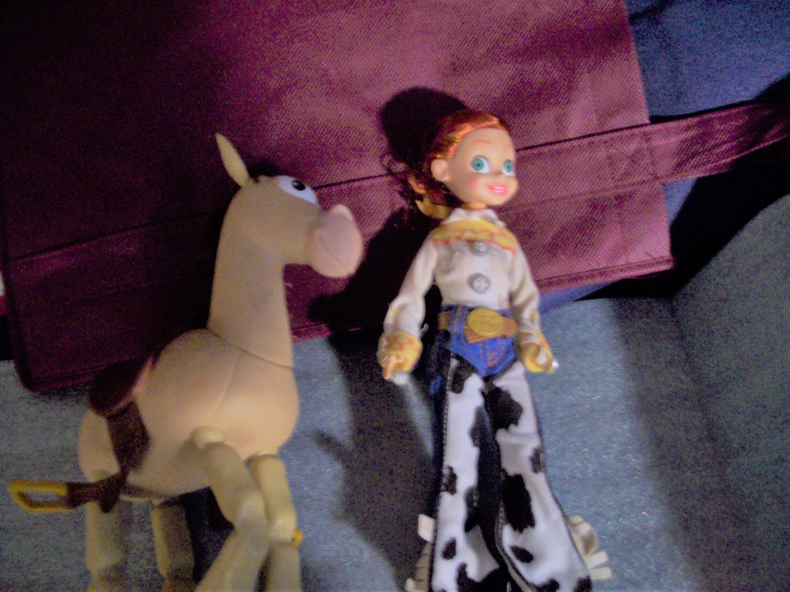 Vintage Toy Story Jessie and her horse Bullseye from 1997 Etsy