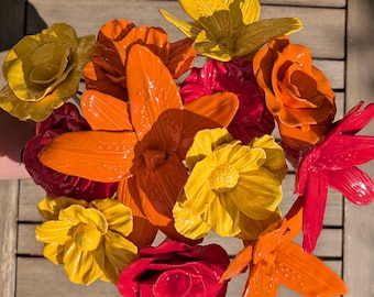 Handmade Ceramic Flower (Choose your color!)