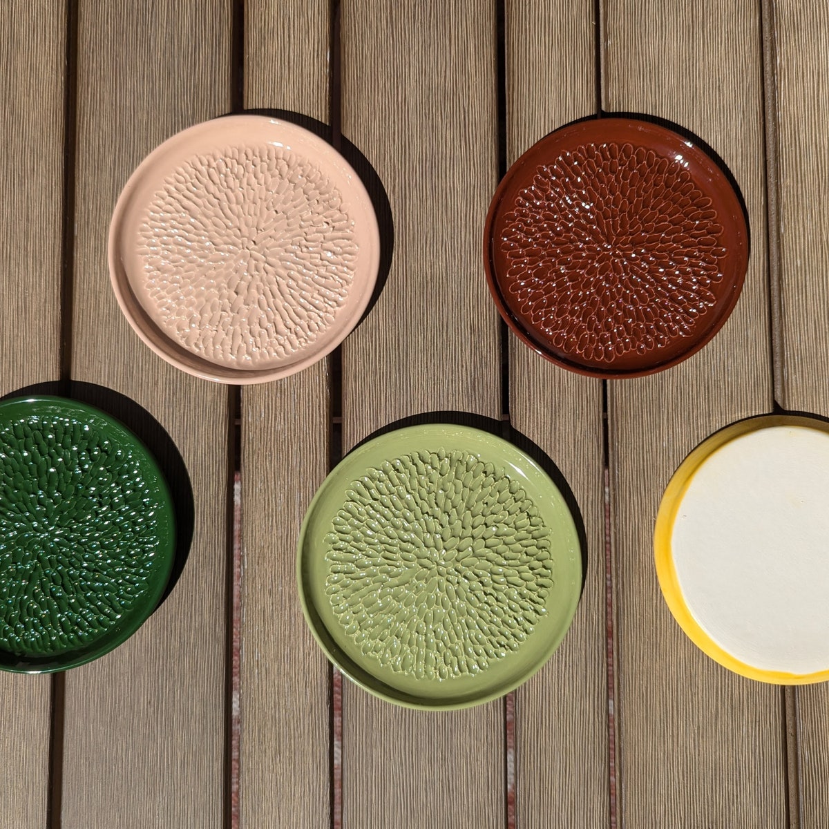 Grater Plates - Etsy Color - "It's Sage"