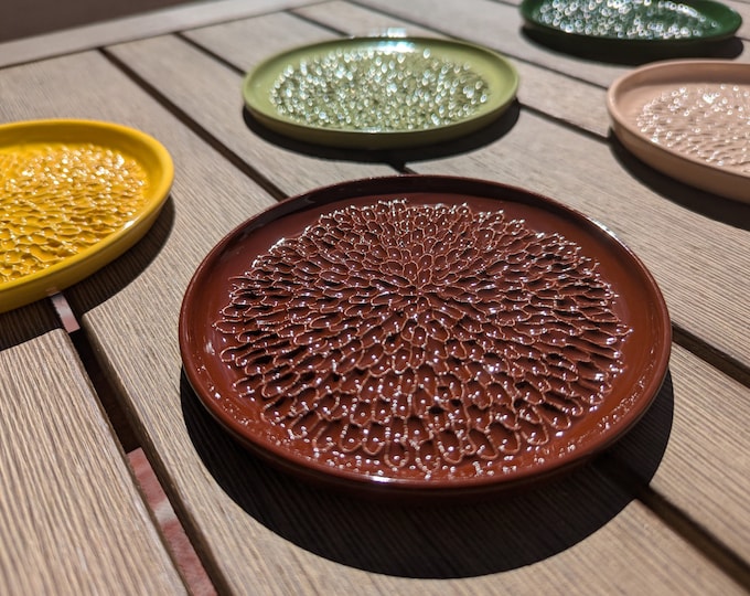 Ceramic Grater Plate (Choose your color!)