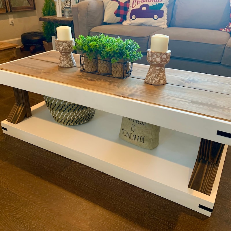 Farmhouse Coffee Table - Etsy