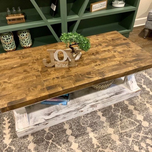 Rustic Coffee Table - Etsy