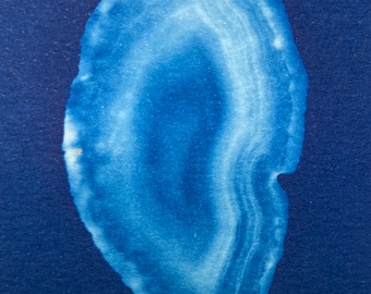 Agate Slice Art Print