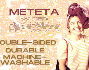 Meteta - Four Way Reversible Moldable Headwrap