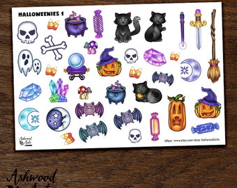 Halloween-Aufkleber Ashwood Arts