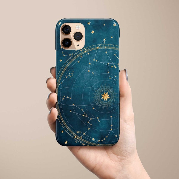 Zodiac Samsung Galaxy S20 Ultra Case with Constellations and Stars Galaxy S10E Case Blue Green S21 Plus Galaxy S10 Plus S9 S8 Note 9 10 20