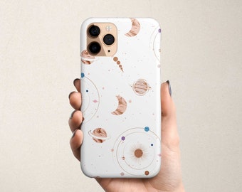 Celestial Planet Pattern iPhone 11 Case for iPhone 12 Pro Max Cover Apple Moon Stars XR X XS Max 8 Plus 7 Plus SE2 12 Mini 6S 6 12 11 Pro