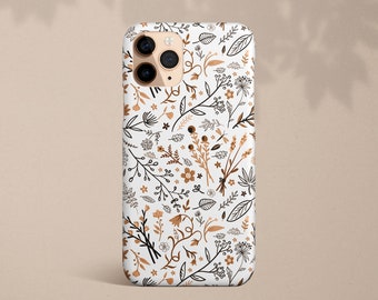Flower Pattern Samsung Galaxy S21 Case Floral Aesthetic Galaxy S10 Plus S20 Ultra Cover for S9 Plus S8 S7 Edge S6 S5 S20 FE S10E Phone Case