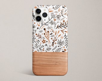 Google Pixel 5 Floral Phone Case Pixel 3 Xl Flower Case Google Pixel 4 Case Pixel 4A Case for Google Pixel 3A Xl Case Pixel 2 Xl Case Wood