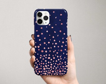 Rose Gold Google Pixel Phone Case Confetti Pixel Case Blue Pixel3A Case Google Pixel XL Case Rose Gold Pixel 4 XL Case Google Pixel 2 Case 3
