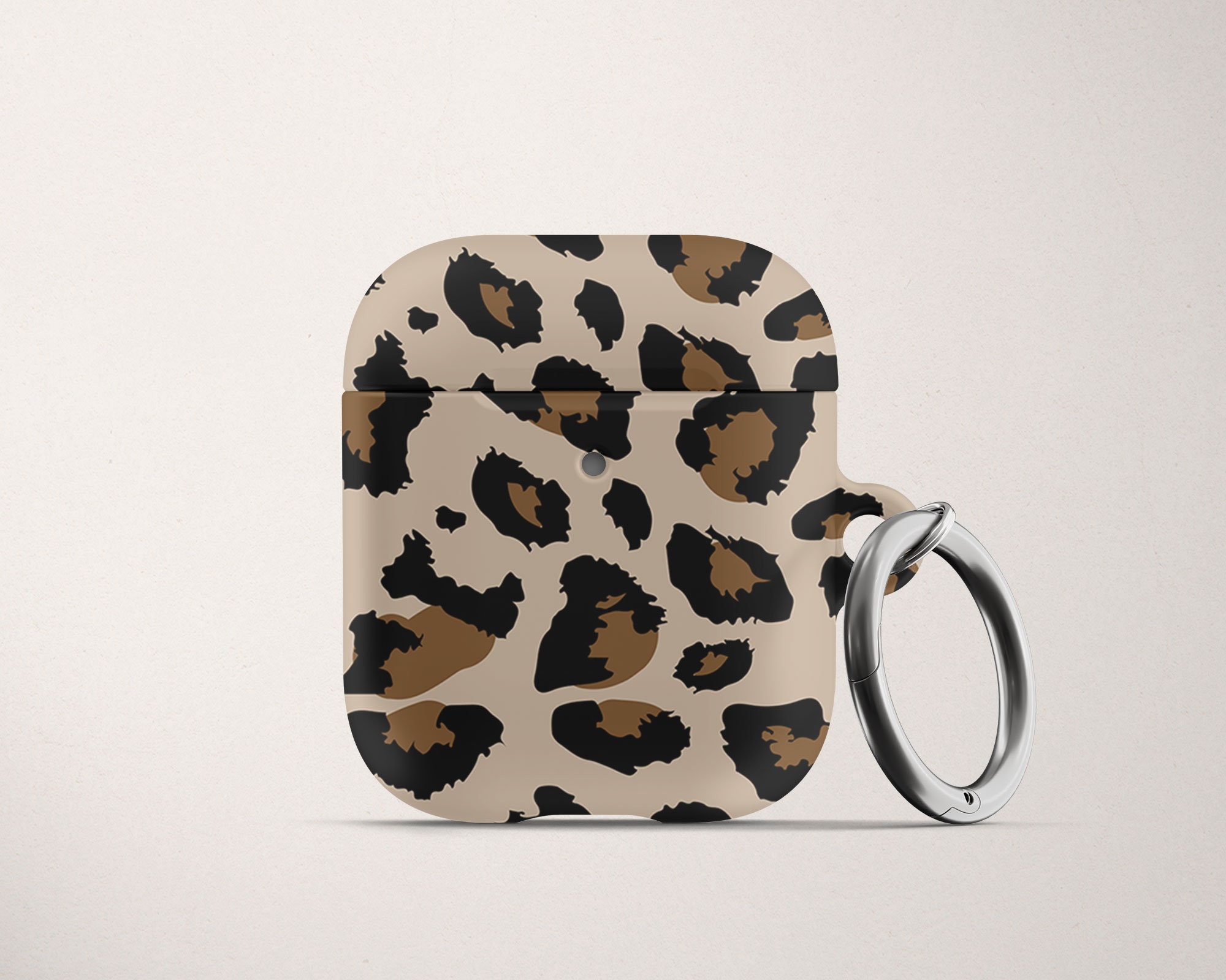 Airpods Pro Case Cheetah Print Animal Zipper Pouch 