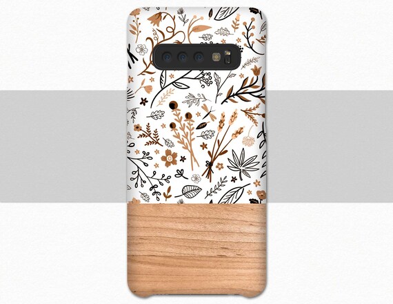 Samsung Galaxy S10 Phone Case Floral Galaxy S10E Case Flower S20 FE Plus Wood Case for Galaxy S9 Case Note 9 Case S21 Ultra S8 Case S7 S6 Etsy UK