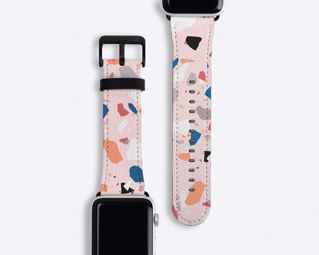 Pink Sky Le Jardin Apple Watch Band Pink Sky Apple Watch Band How to Add Links | TikTok main image 4
