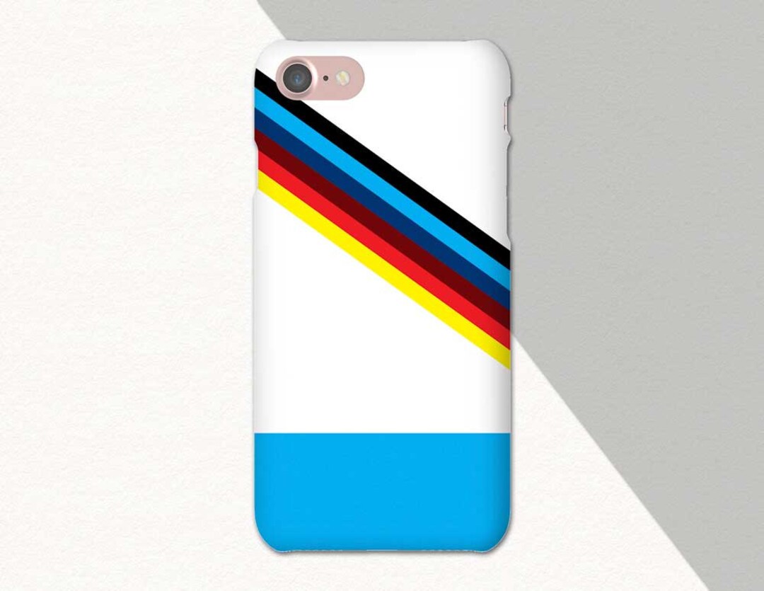 Custodia Per IPhone 6/6s HULLIN - Silicone Colorato, Design Slim, Protezione Antigraffio, Blu Fumo - Foto 2