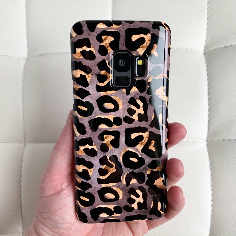 Cheetah Print Phone Case for Samsung Galaxy S26 S25 S24 FE S23 Plus Ultra S22 S21 S20 image 2
