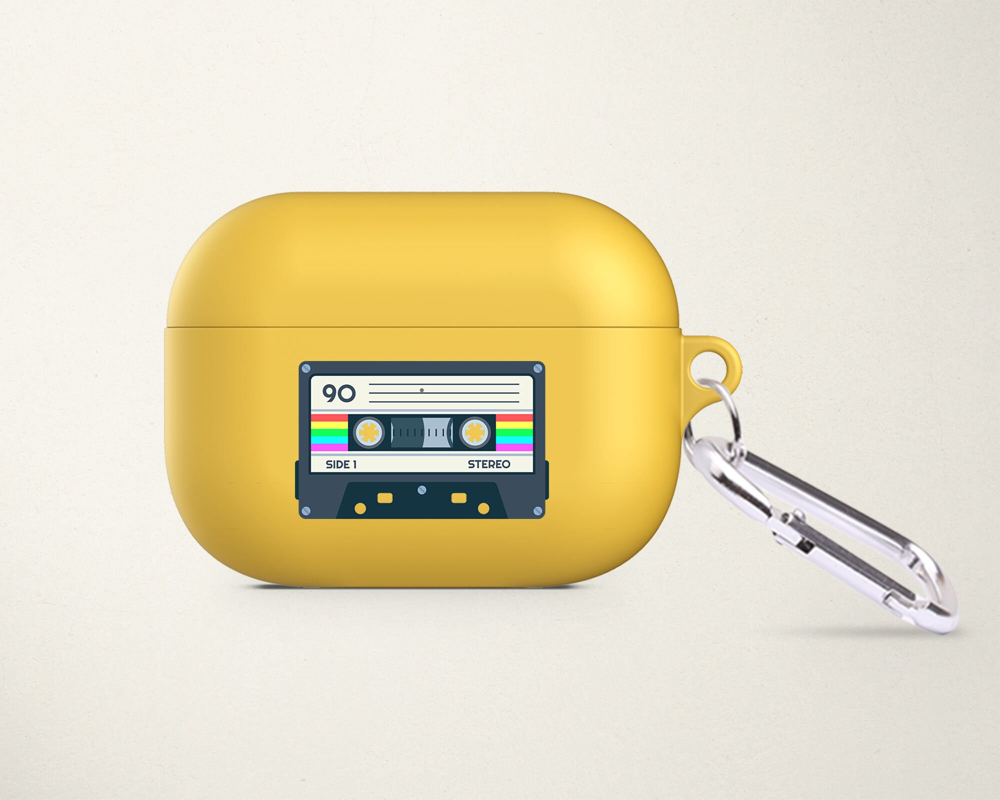 Cute Vintage Cassette Tape Airpod Case With Keychain for Etsy