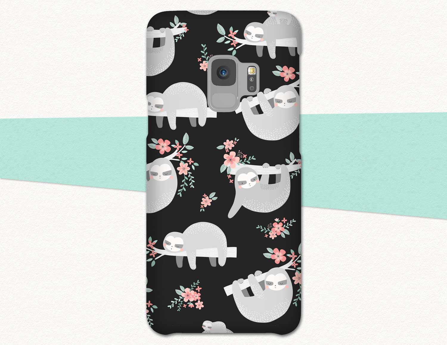 Sloth Phone Case For Samsung Galaxy S10 Plus Galaxy S9 Plus Etsy
