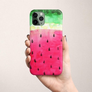 Watermelon Google Pixel 5 Tough Case Pink Google Pixel 3 XL Fruit for Pixel 3a Phone Cover Tropical Summer Case 5 4A 5G 2 Cute Green