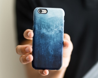 Blue Ombre iPhone Xs Case Blue iPhone Xs Max Phone Case for iPhone X Case iPhone Xr Case Blue 8 Plus 7 Plus 6S Plus 6 Plus SE iPhone 8 Case
