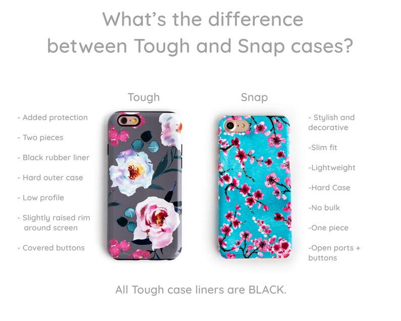 Pink Marble iPhone 8 Plus Case, iPhone 6 Plus Marble Case, iPhone 6 Case Marble, Pink iPhone 6S Plus, iPhone 7, iPhone SE Case Marble image 3