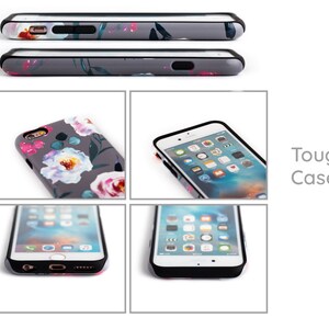 Minimalist Phone Case Black and White Striped iPhone 6 Case, iPhone 7, Minimal iPhone 7 Plus Case, iPhone SE Geometric Case, iPhone Stripes image 4