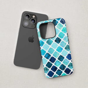 a phone case with a pattern on it