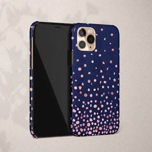 Rose Gold Google Pixel Phone Case Confetti Pixel Case Blue Pixel3A Case Google Pixel XL Case Rose Gold Pixel 4 XL Case Google Pixel 2 Case 3 image 7