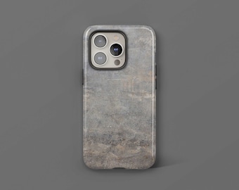 Gray Concrete Phone Case for Men Minimalist Gift for iPhone 15 Pro Case for Guys iPhone 13 Case 14 Plus Samsung Galaxy S23 Ultra S24 S22