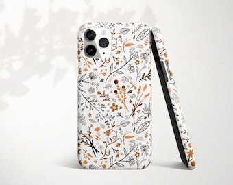 Floral Pattern iPhone 12 Case for iPhone 11 Pro Max Cover Flower Design Cute Gift 12 Pro Max 11 XR X XS Max 8 Plus 7 Plus Se 2 12 Mini 6S 6