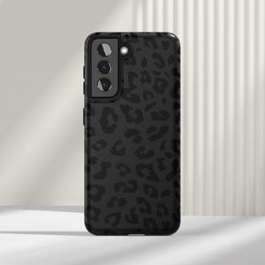 Black Leopard Phone Case - Etsy Black Leopard Phone Case - Etsy