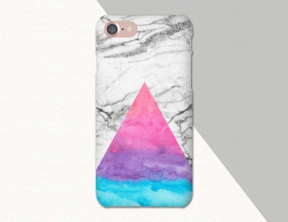 Unique Iphone Case Pink Purple Blue Phone Case Iphone 6 Plus Etsy Hong Kong
