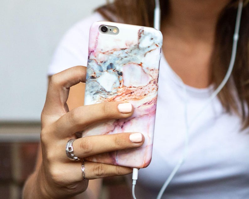 Funda rosa mármol para teléfono Google Pixel 10 Pro 9 8 Pro 7 6 XL imagen 2