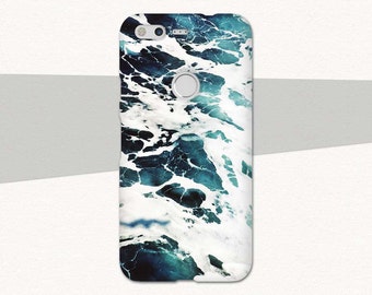 Marble Google Pixel Case, Ocean Pixel Case, Marble Pixel XL 2 Case, Blue Pixel XL Case Google Pixel Cover, Blue Pixel 2, Marble Pixel Case