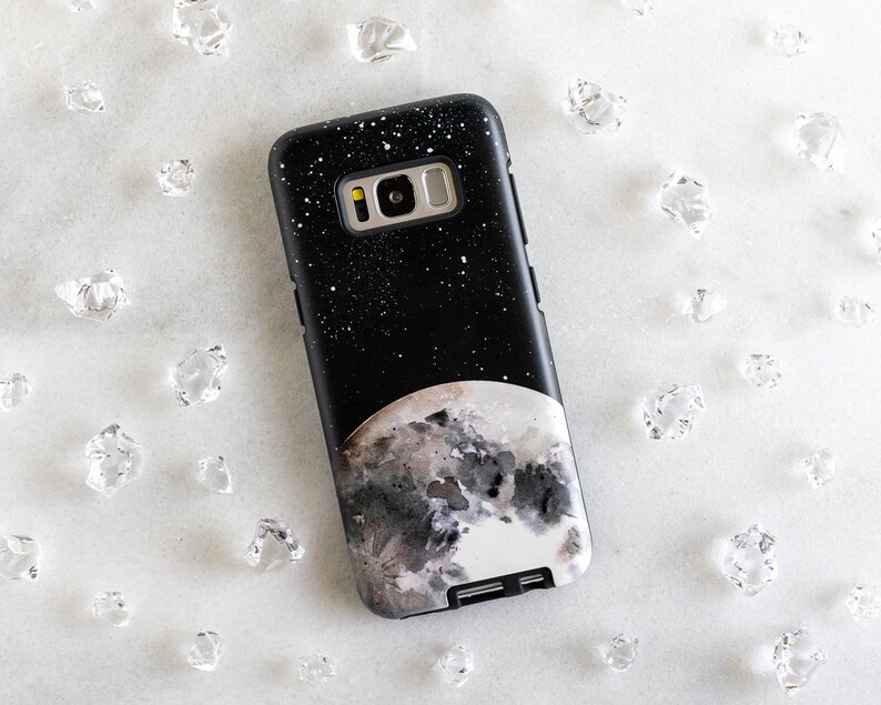 Moon Google Pixel Case, Lunar Pixel XL Case, Moon Pixel Phone Case, Pixel Case Moon, Google Pixel Cover, Pixel XL 2 Space, Moon Stars Pixel image 1