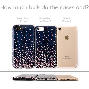 Blue Gold Phone Case, Stars Phone Case, iPhone 6S Case, Blue iPhone 7 Case Plus iPhone SE Case, Galaxy S7 Case S10 Note 9 iPhone X, iPhone 8 image 9