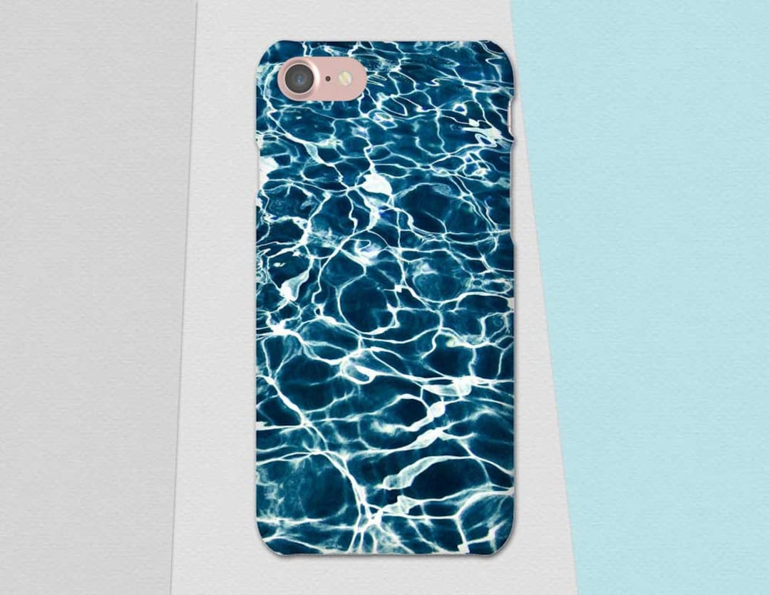 Water iPhone Case Blue Water Phone Case Nautical iPhone Etsy