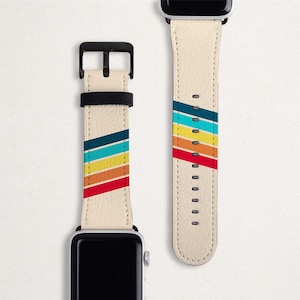 The Smart Minimalist - Upcycled LV Apple Watch Band 38-44mm